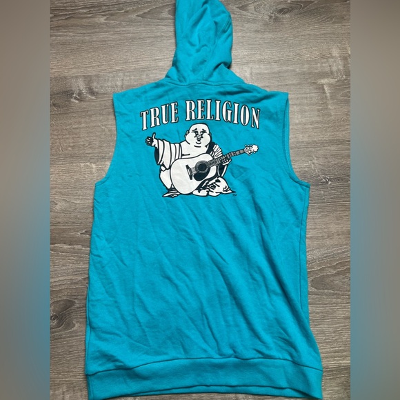 True Religion Hooded Tank- Large - Picture 5 of 7